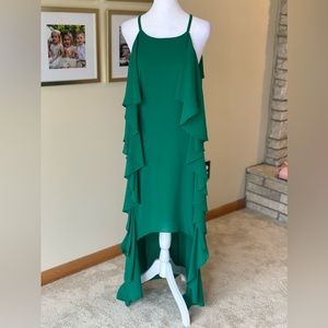 Badgley Mischka for Le Tote Green Dress